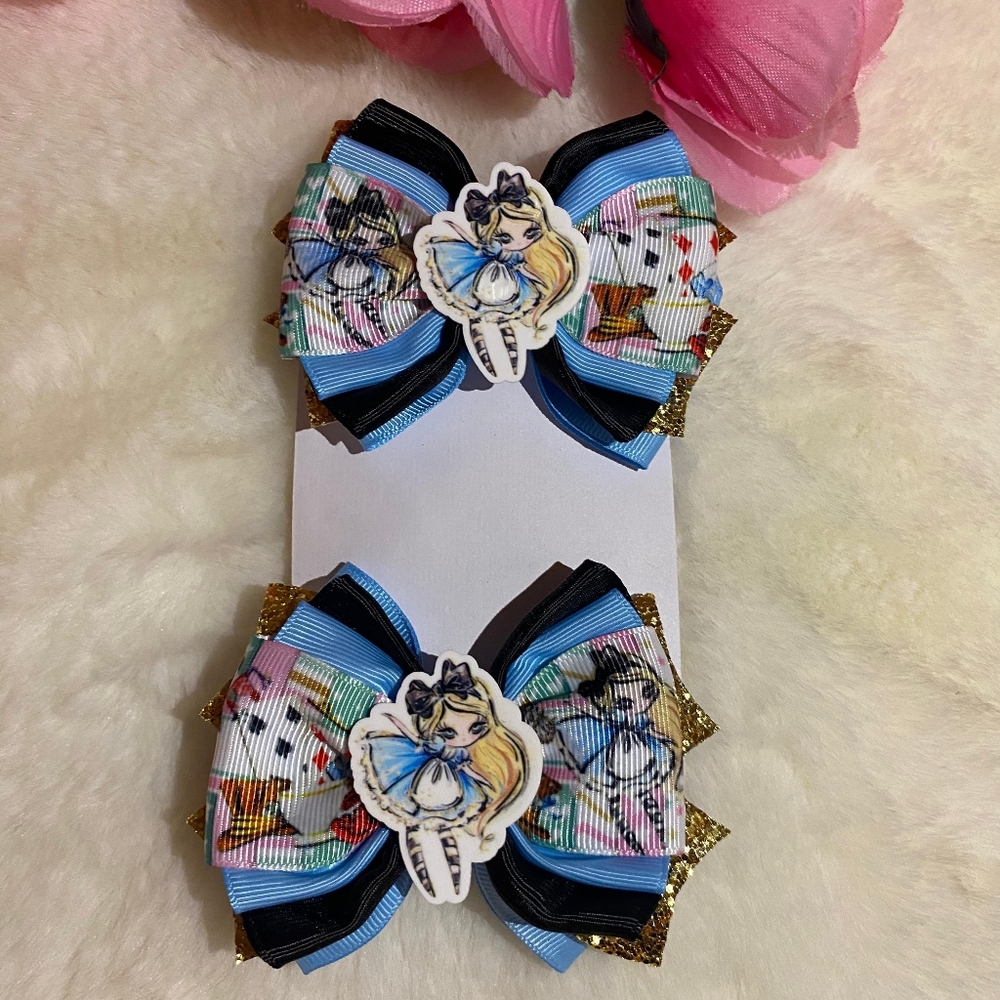 Hair Bows Set Alice